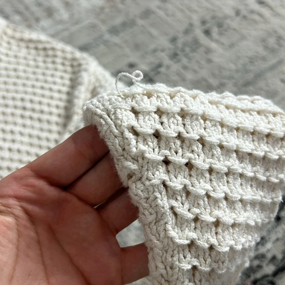 Madewell open knit sweater